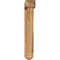 Ekena Millwork Traditional Arts and Crafts Rough Sawn Bracket w/ Offset Brace, Western Red Cedar, 6"W x 30"D x 38"H BKT0604X30X38TRA03RWR - alternate 2